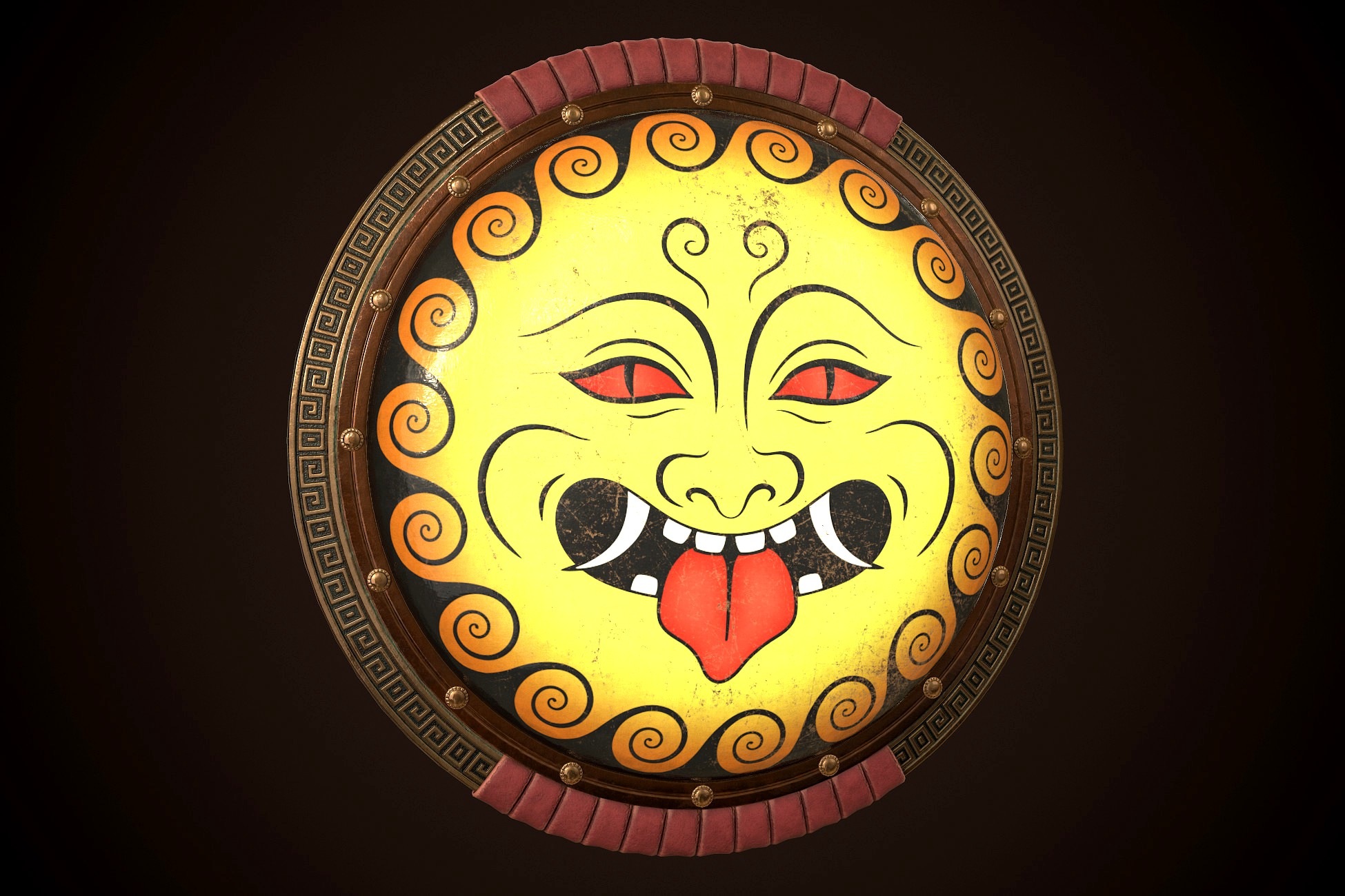 Hoplite Shield (Aspis) Gorgon 2