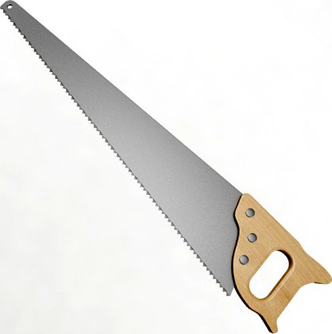 Hand Saw 3D Model