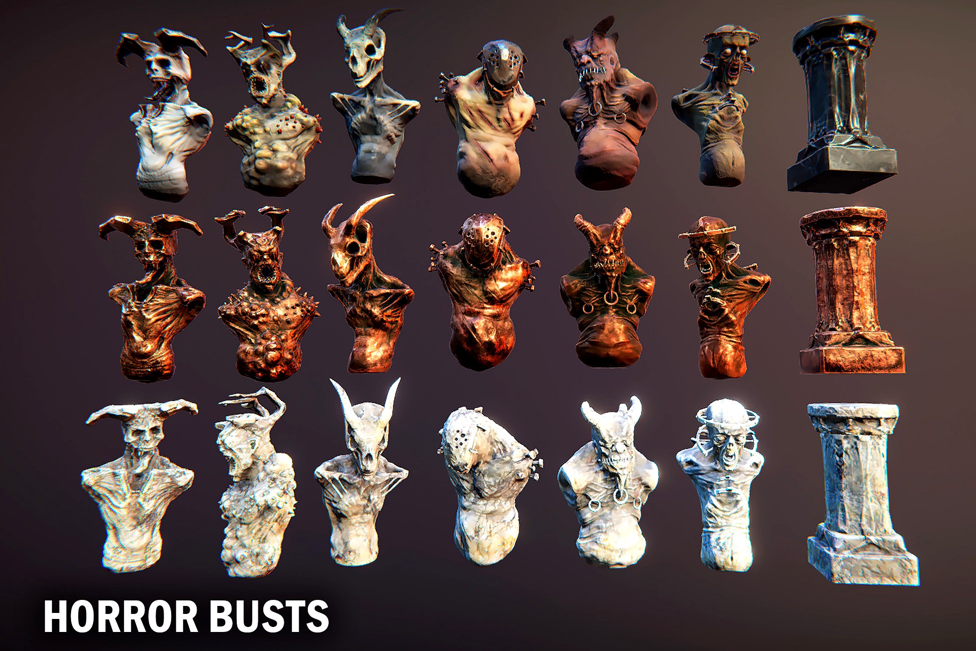 Horror busts