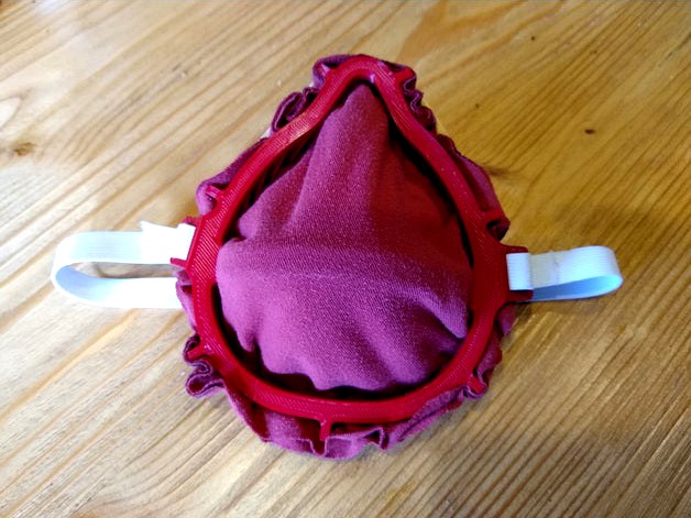 Snug Fitting Filter Mask II by LoboCNC
