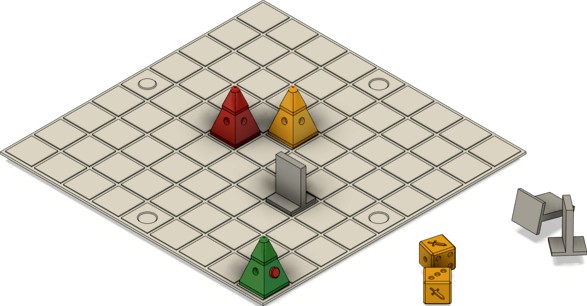Simple Board Game by 3Dilo