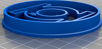 Cutter Cookie - green Lantern V3 by Cyanmix