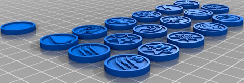 Tokens for Marvel Crisis Protocol by Ankroix