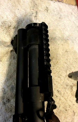 Mossberg 590 A1 picatinny rail by h0rstik4inen