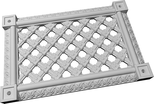 Ventilating lattice Dikart