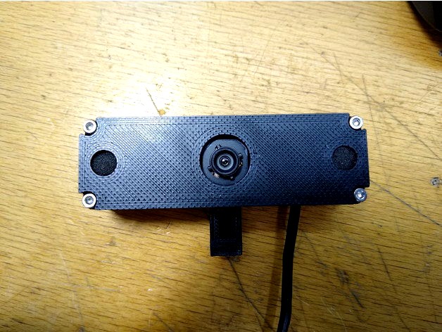Logitech C920 webcam case with universal mount by Noppingen