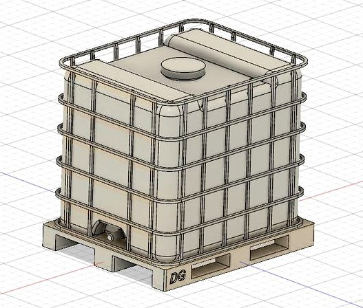 IBC Tank 1:14 (1/14) by Daniel2805