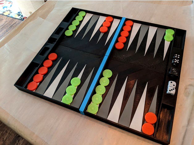 Backgammon Board by diabeetusman