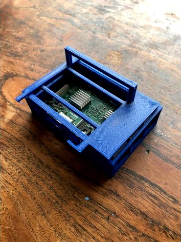 Super Simple Raspberry Pi 3B Case by scitronboy
