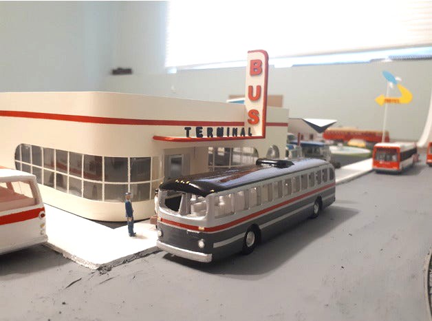 HO Scale - Trolley Bus 1951 CCF T-48A by Stretch57