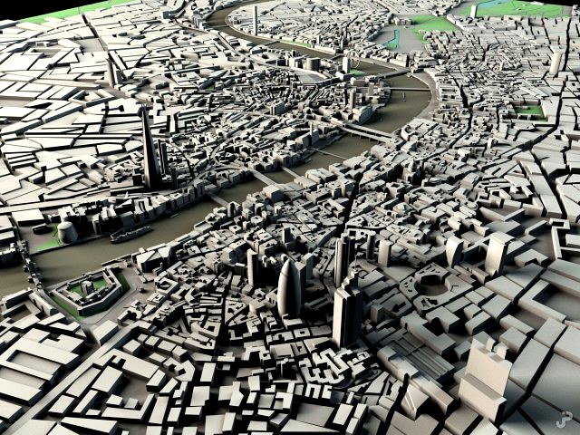 London Cityscape 3D Model