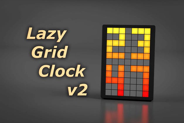Lazy Grid Clock v2 by parallyze