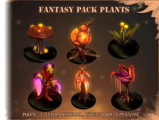 Fantasy Vegetation Pack