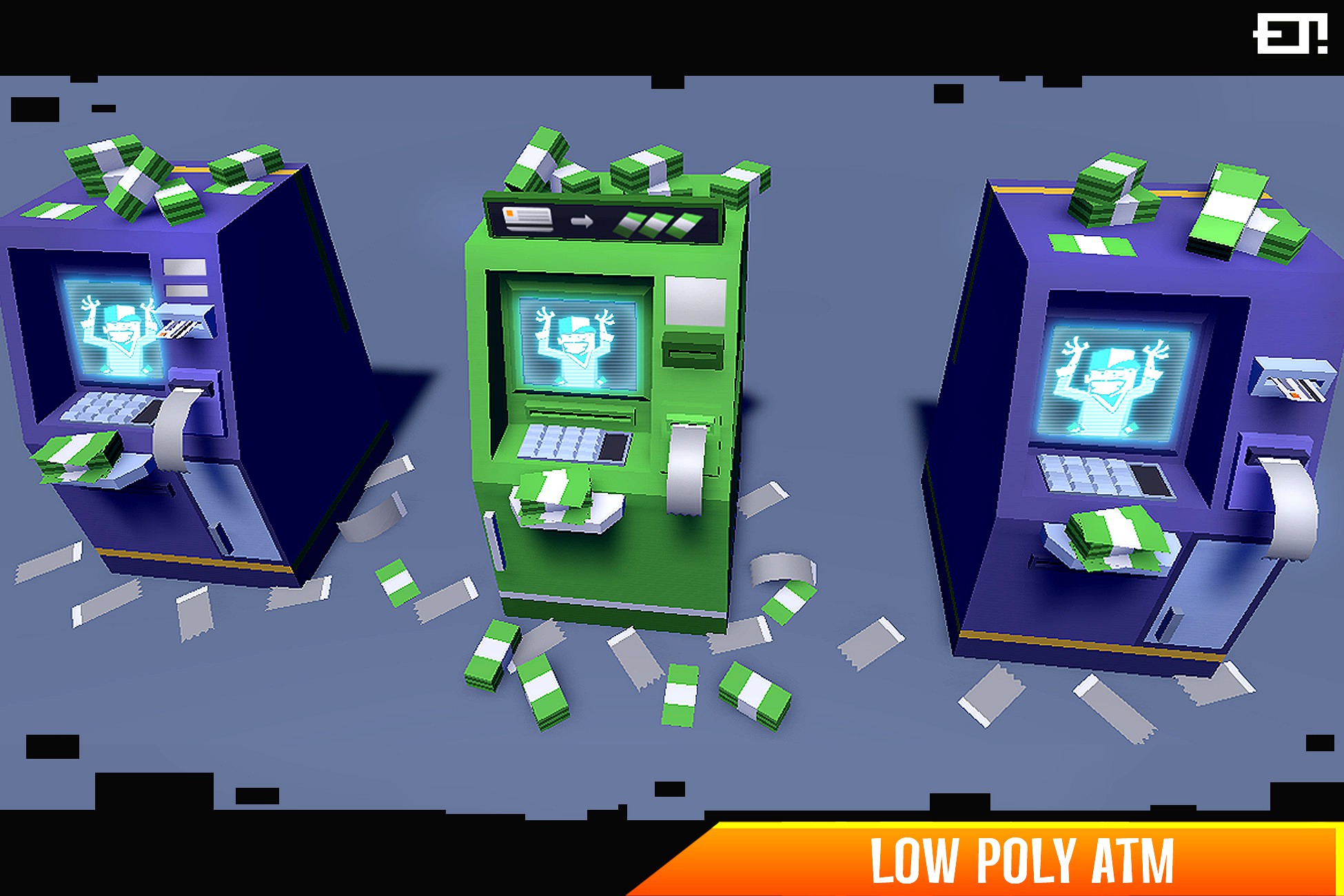 Low Poly ATM