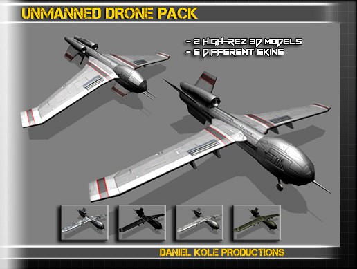 Unmanned Drone Pack
