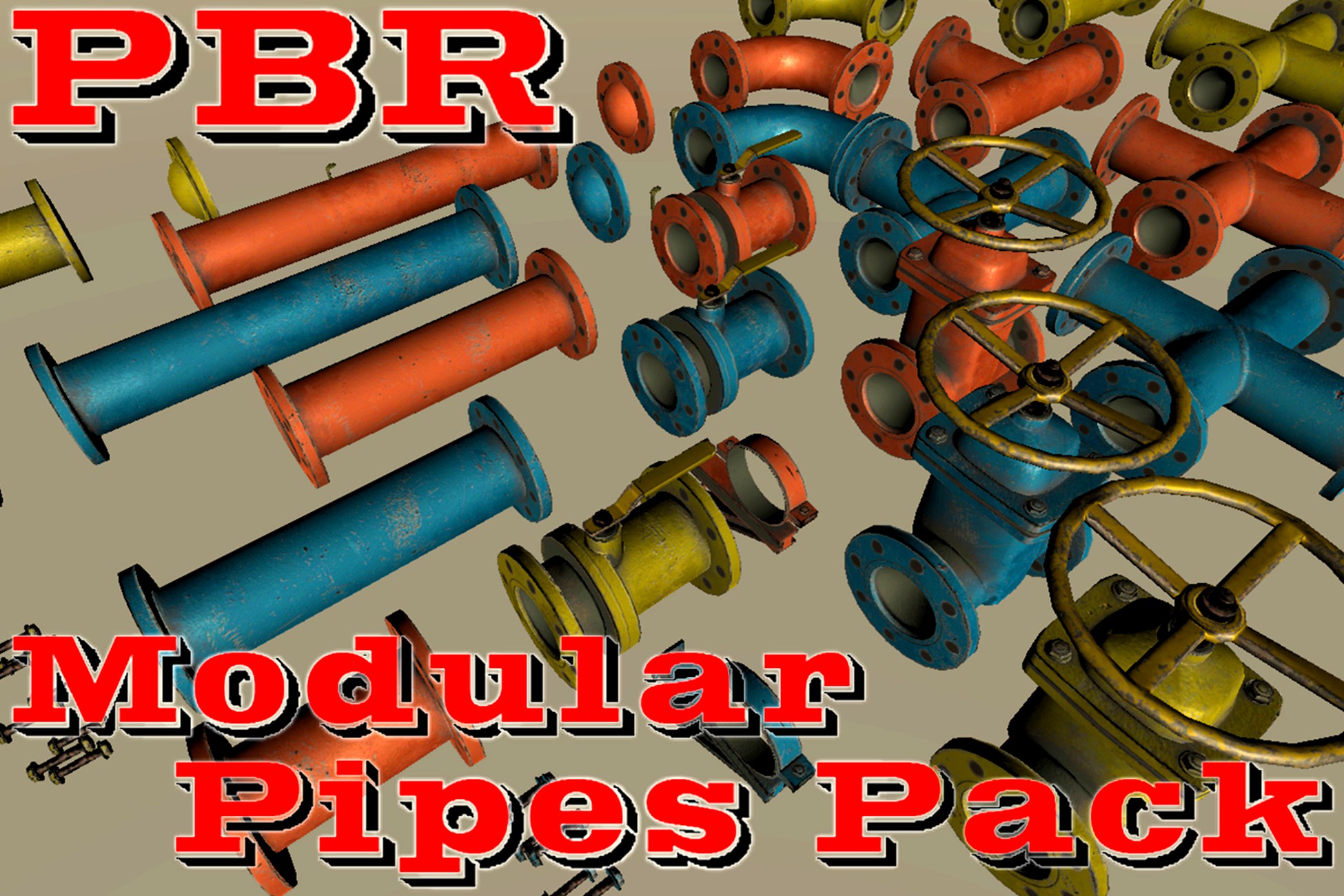 PBR Modular Pipes Pack