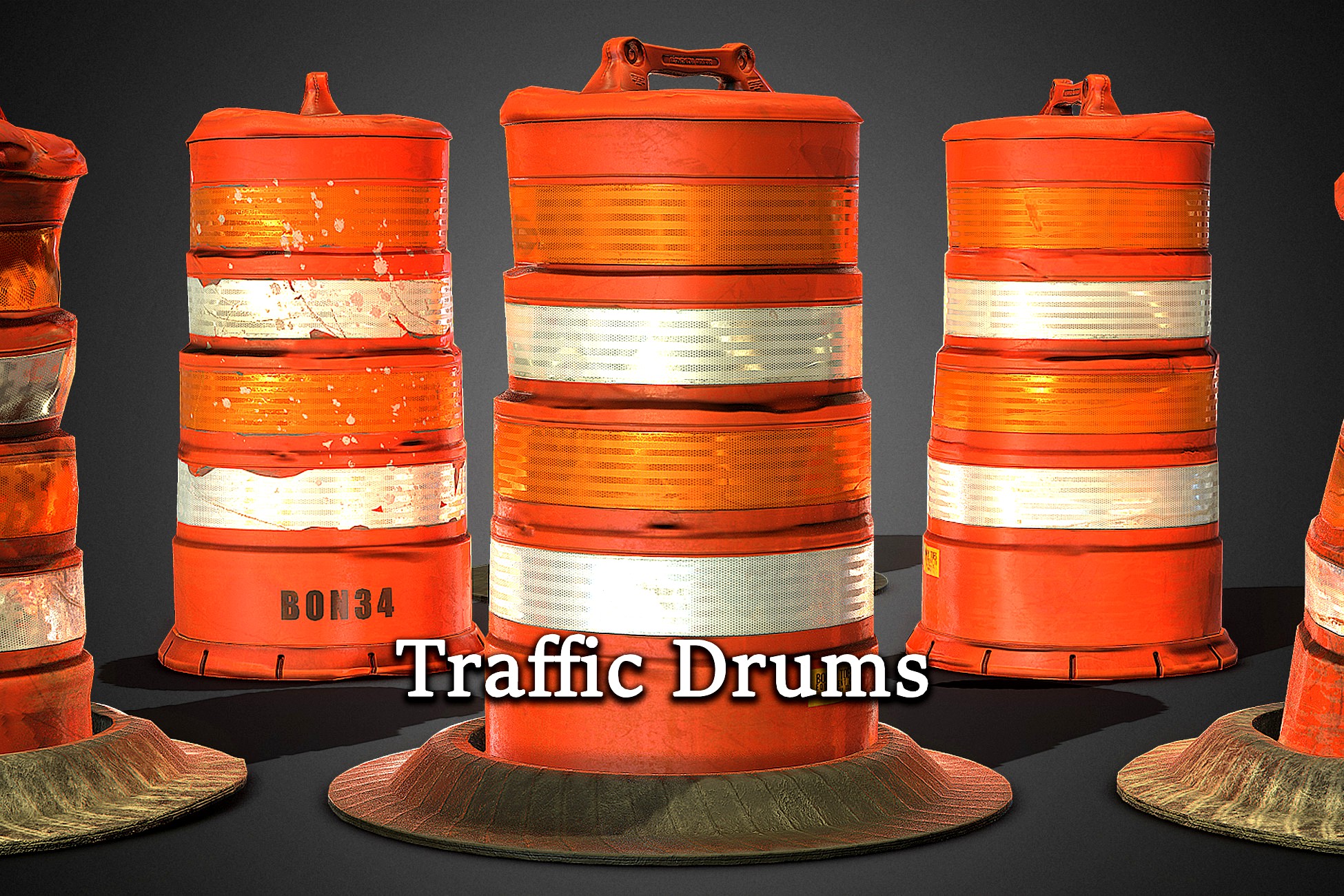 Traffic Drum Barrels