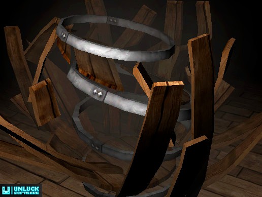 Breakable Barrel