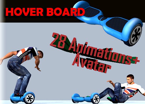 Hover Board Animations