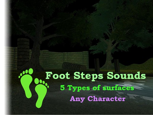Foot Step Sounds (Universal Script)