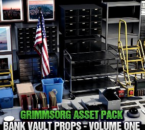 Bank Vault Props - Volume One