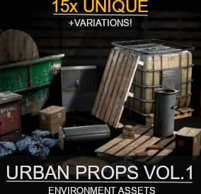 [SCANS] Urban Props Vol. 1