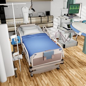 Clinic - Hospital room