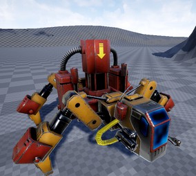 Robot Miner & Animation Pack 2