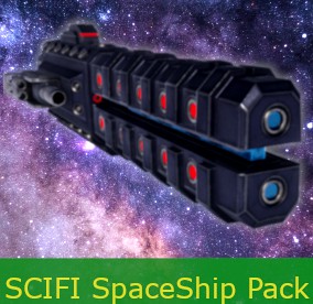 SCIFI SpaceShip Pack
