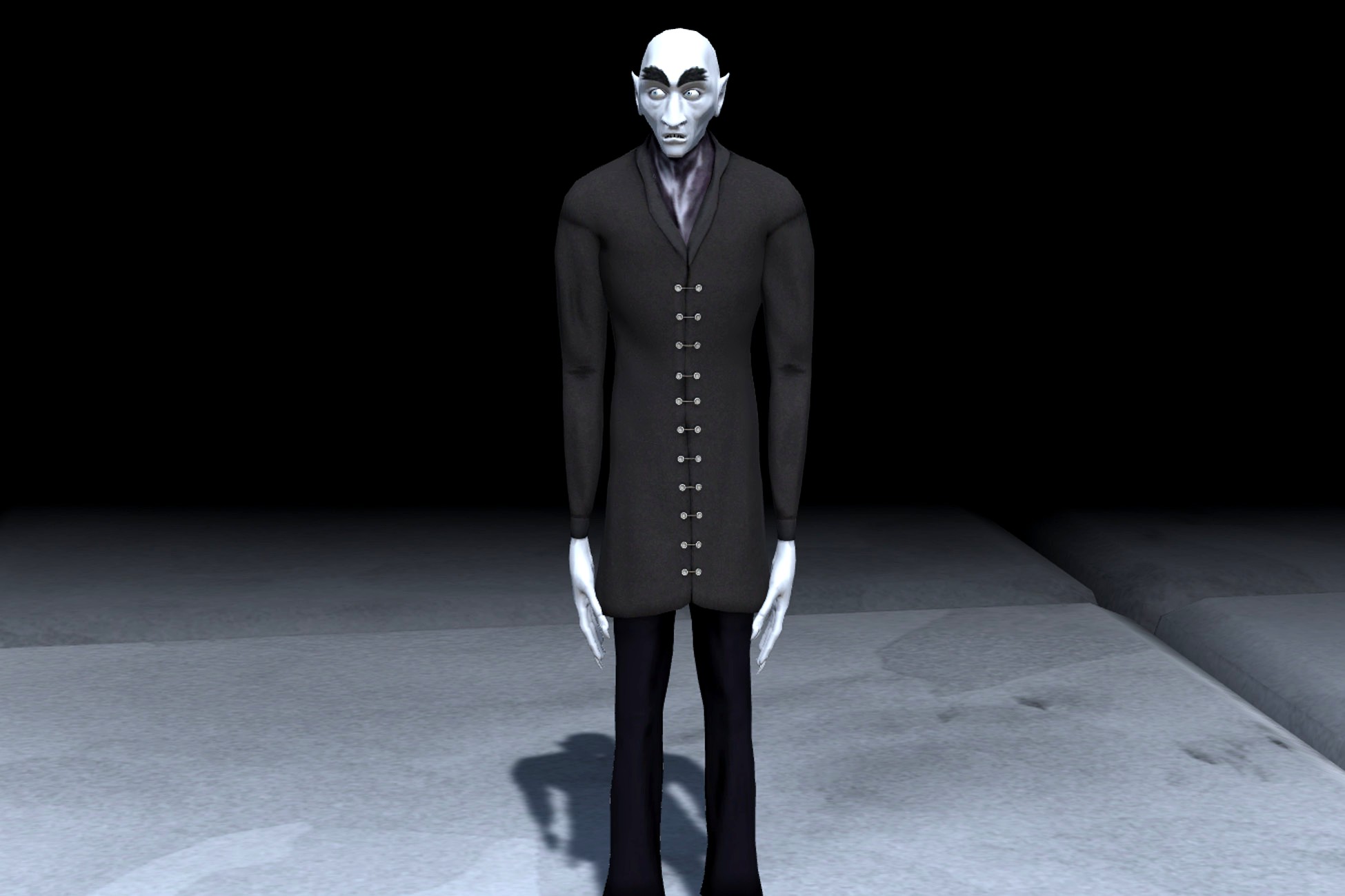 Bald vampire