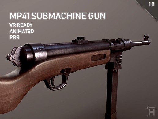 MP41 Submachine Gun