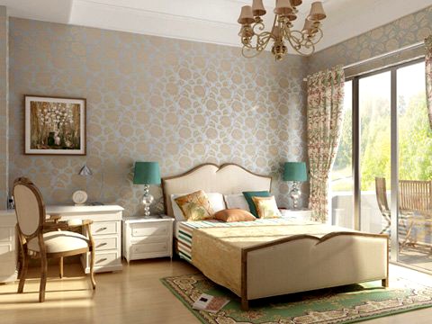 Photorealistic Bedroom 022 3D Model