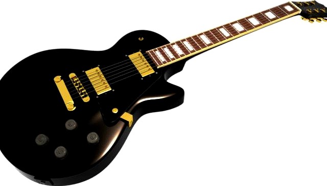 Les Paul Guitar 3D Model