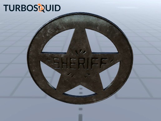 Sheriff Badges Western 2