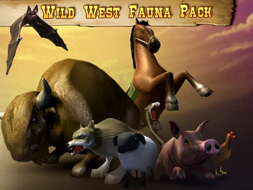 Wild West Fauna Pack