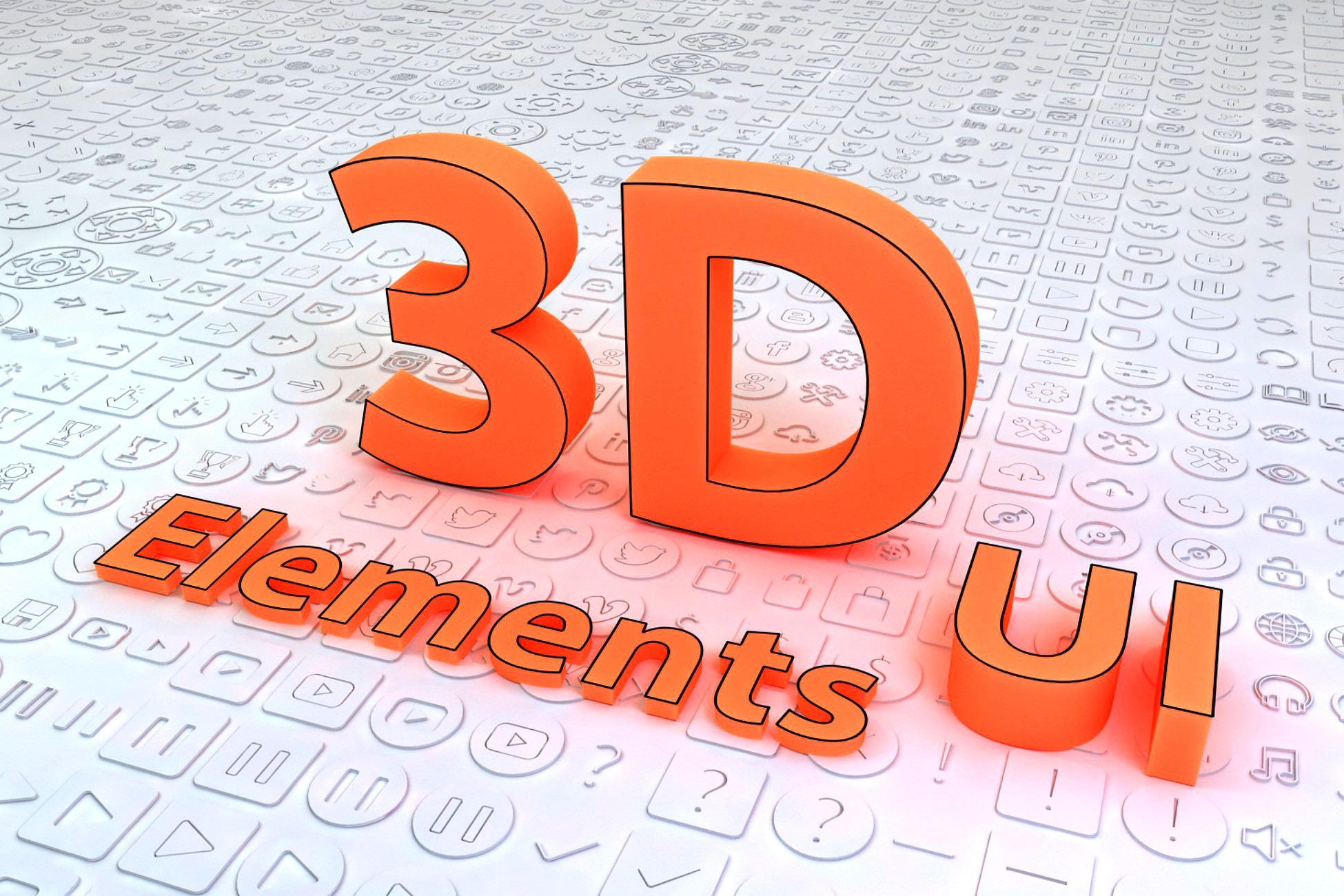 3D UI Elements