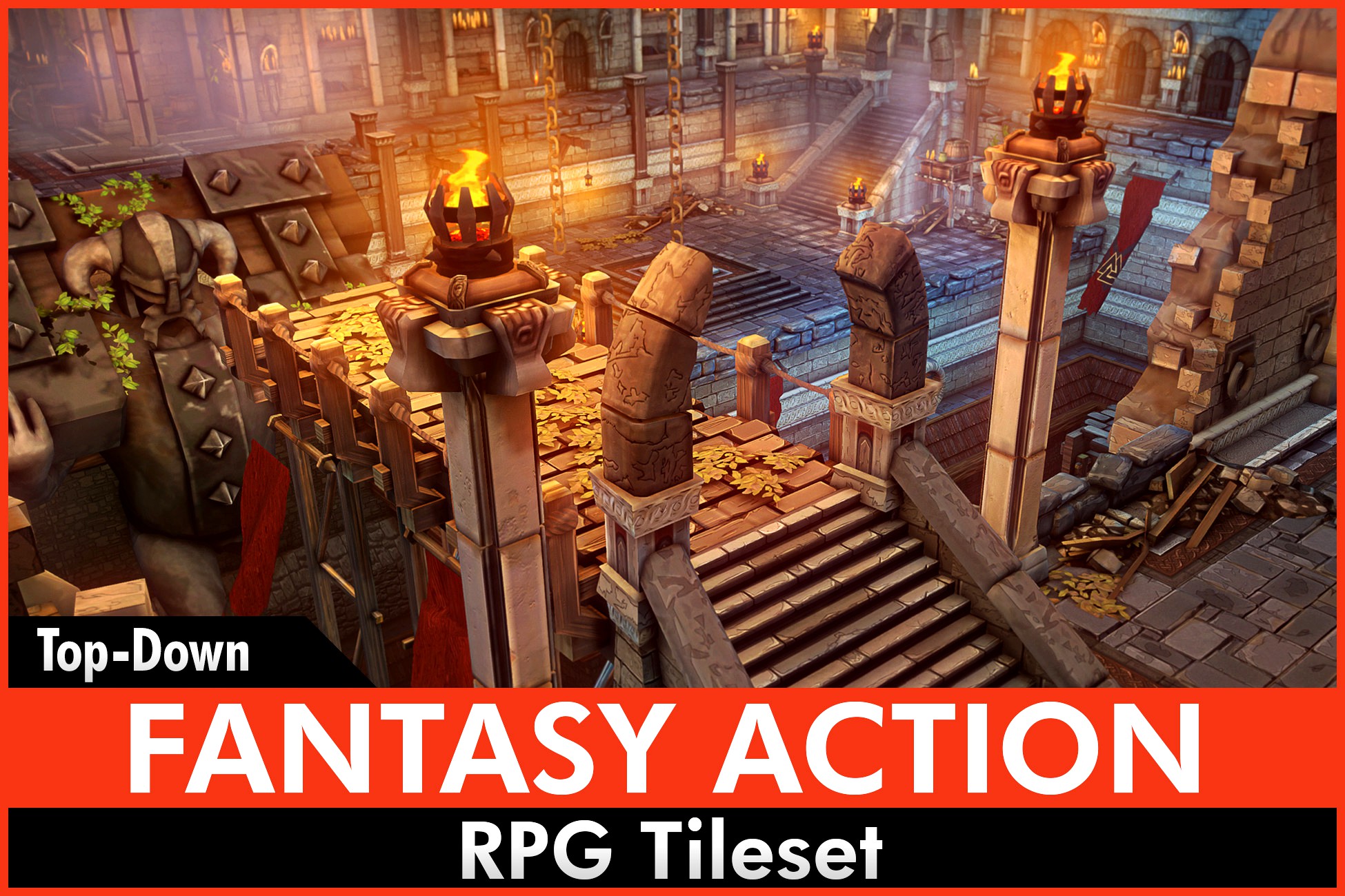 Fantasy Action RPG Tileset