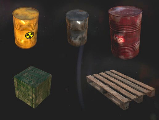 PBR Industrial Props