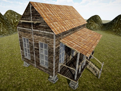 Old House on Rock Foundation