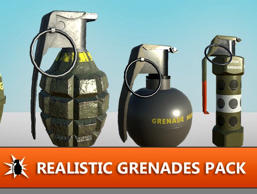 Realistic Grenades Pack