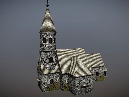Medieval Village Church