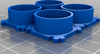 18650 battary stand  by levani_k