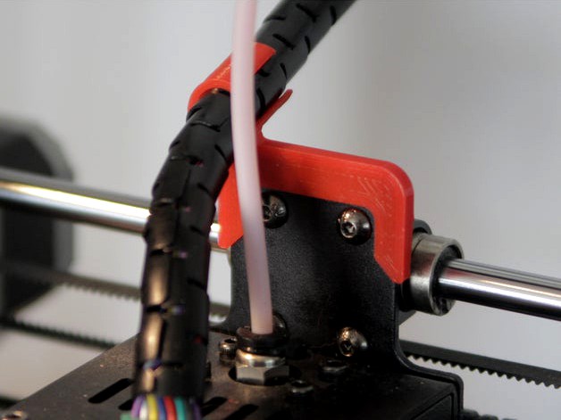 Anycubic Mega Hotend Cable Holder by MG3DeSign