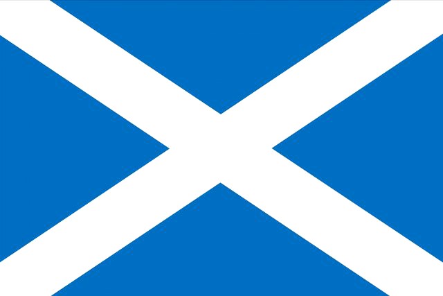 Scotland flag 3D Model