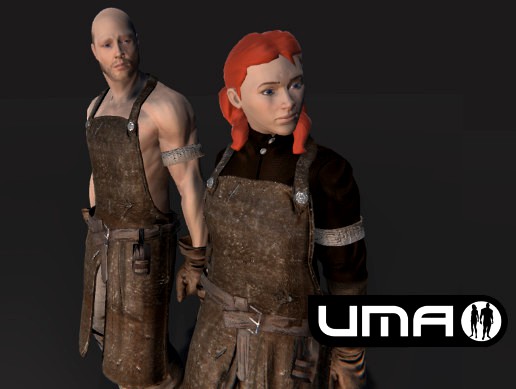 UMA Blacksmith Male+Female