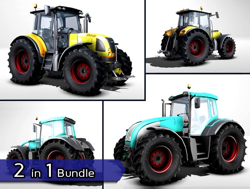 2 Tractors Bundle 5