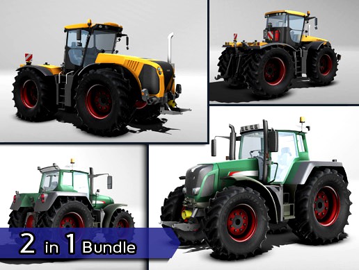 2 Tractors Bundle 3