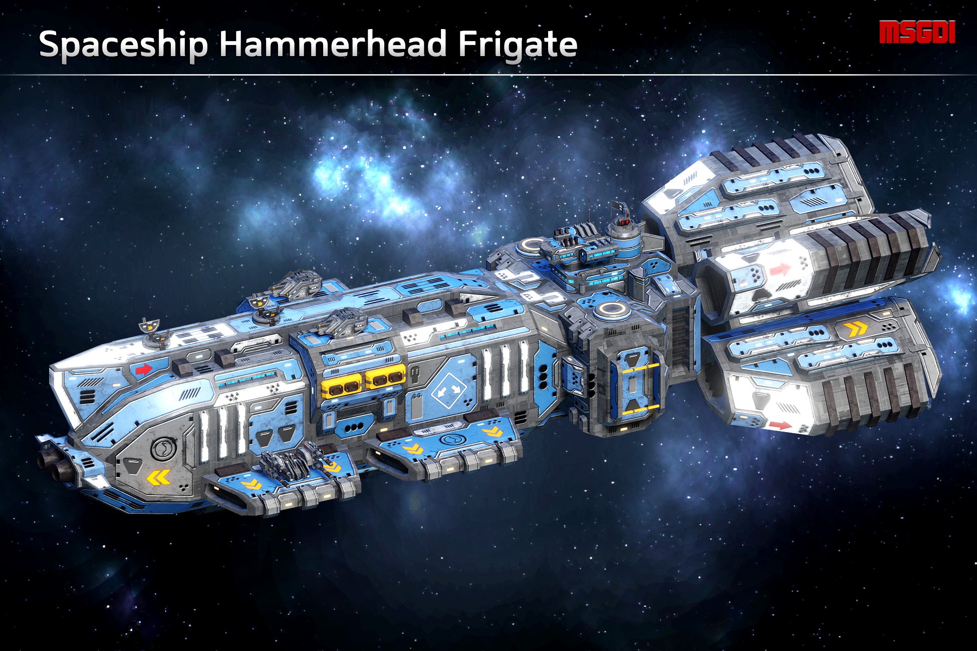 Spaceship Hammerhead Frigate