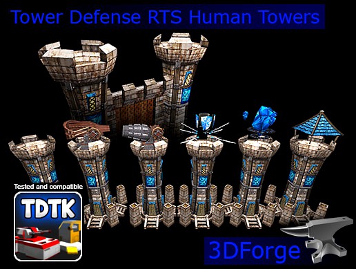 Tower Defense RTS Human Towers