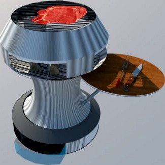 Bbq portable 3D Model